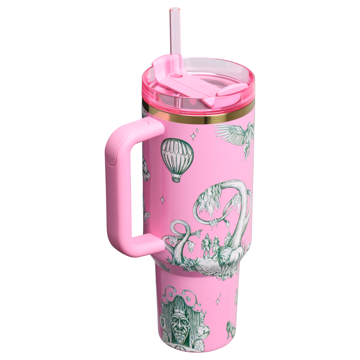 Car-Cup Friendly The Wicked for Good Quencher H2.0 Flowstate Tumbler D245R - FlowState 3-Position Lid Insulated Travel Mug Detail