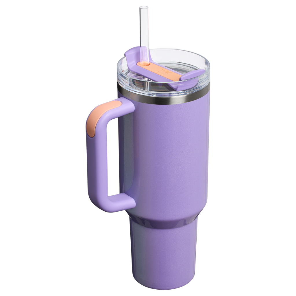 Large Capacity The Quencher H2.0 Flowstate Tumbler D050X - Double-Wall Vacuum Insulated Travel Tumbler with Straw Detail