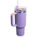 Large Capacity The Quencher H2.0 Flowstate Tumbler D050X - Double-Wall Vacuum Insulated Travel Tumbler with Straw Detail