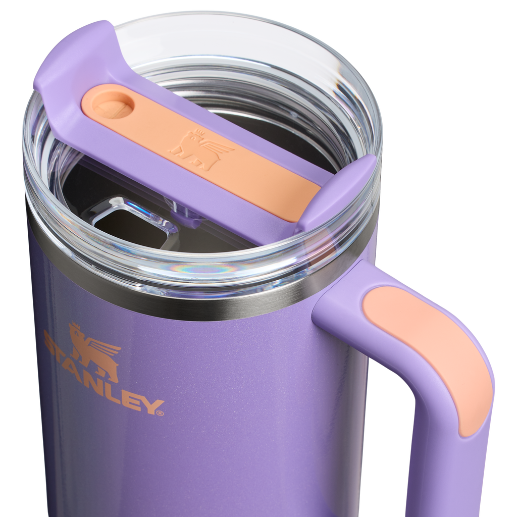 Large Capacity The Quencher H2.0 Flowstate Tumbler D050X - Double-Wall Vacuum Insulated Travel Tumbler with Straw Detail