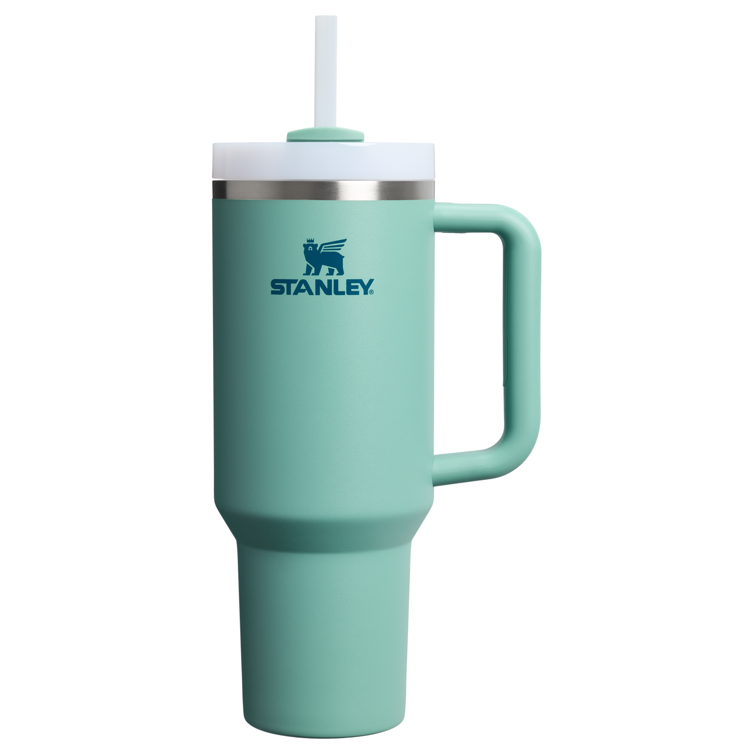 Large Capacity The Quencher H2.0 Flowstate Tumbler D050X - Double-Wall Vacuum Insulated Travel Tumbler with Straw - Spring Green