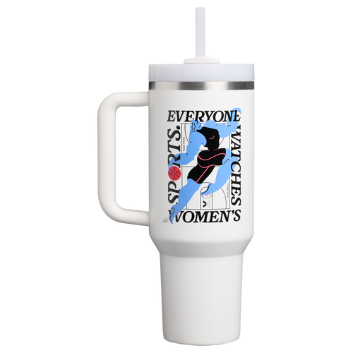 Car-Cup Friendly The Quencher H2.0 Flowstate Tumbler D340Y - Premium Stainless Steel Straw Cup for All-Day Hydration - Tournament White