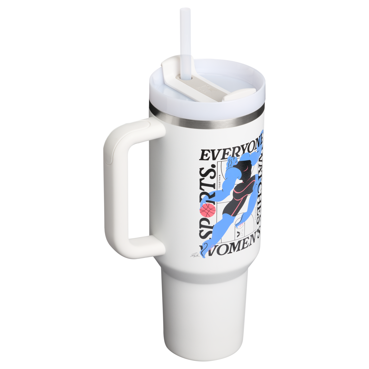 Car-Cup Friendly The Quencher H2.0 Flowstate Tumbler D340Y - Premium Stainless Steel Straw Cup for All-Day Hydration Detail