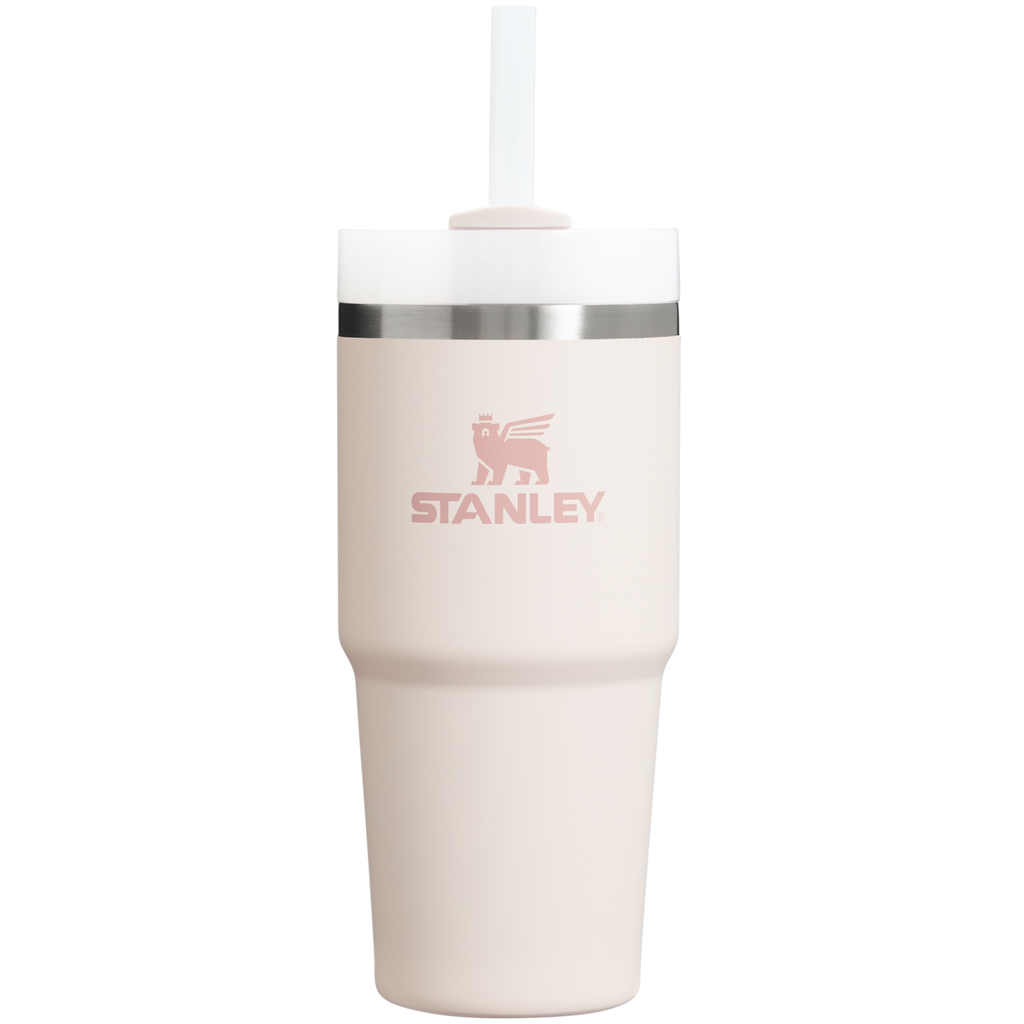 Insulated Travel The Quencher H2.0 Flowstate Tumbler D214X - Premium Stainless Steel Straw Cup for All-Day Hydration - Ash