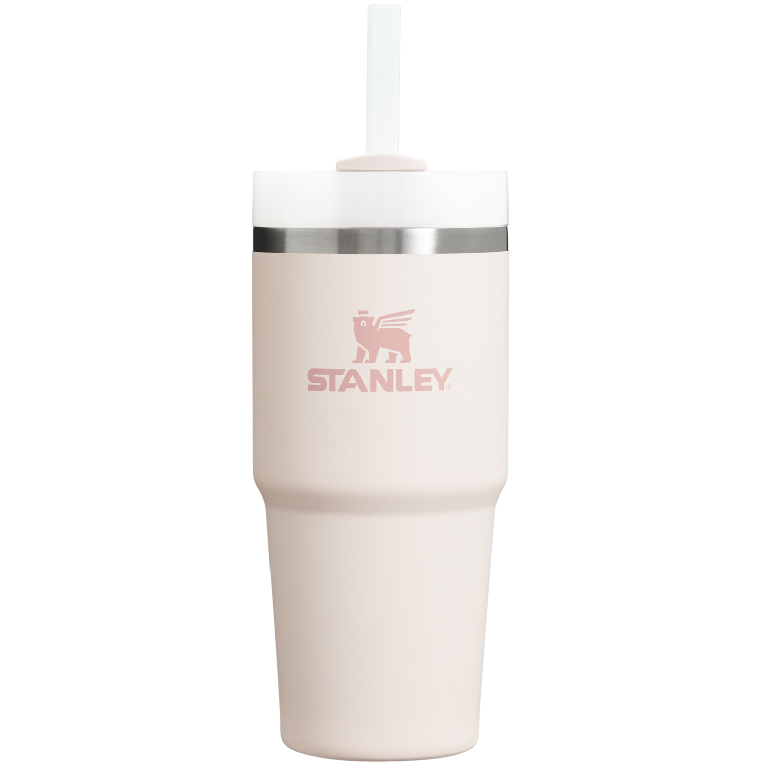 Insulated Travel The Quencher H2.0 Flowstate Tumbler D214X - Premium Stainless Steel Straw Cup for All-Day Hydration - Ash