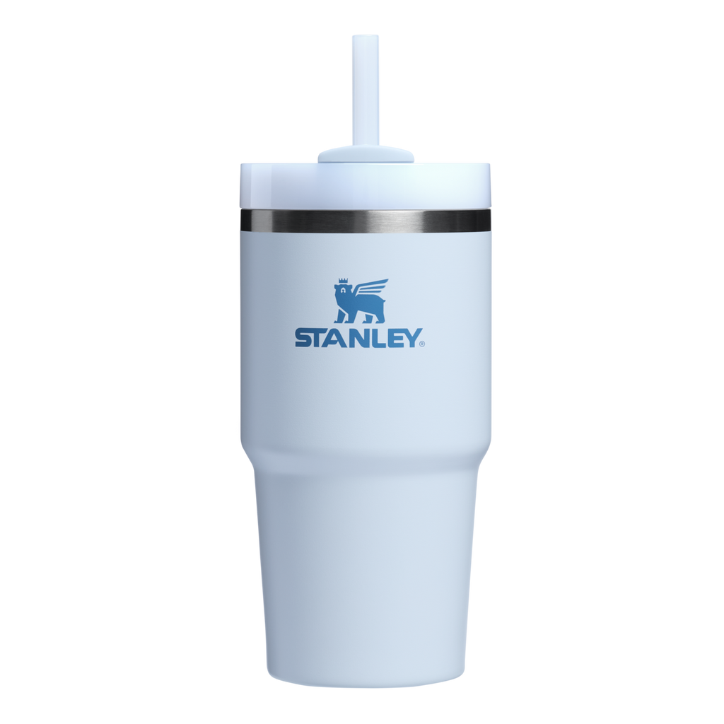 Insulated Travel The Quencher H2.0 Flowstate Tumbler D030T - Premium Stainless Steel Straw Cup for All-Day Hydration - Glacier