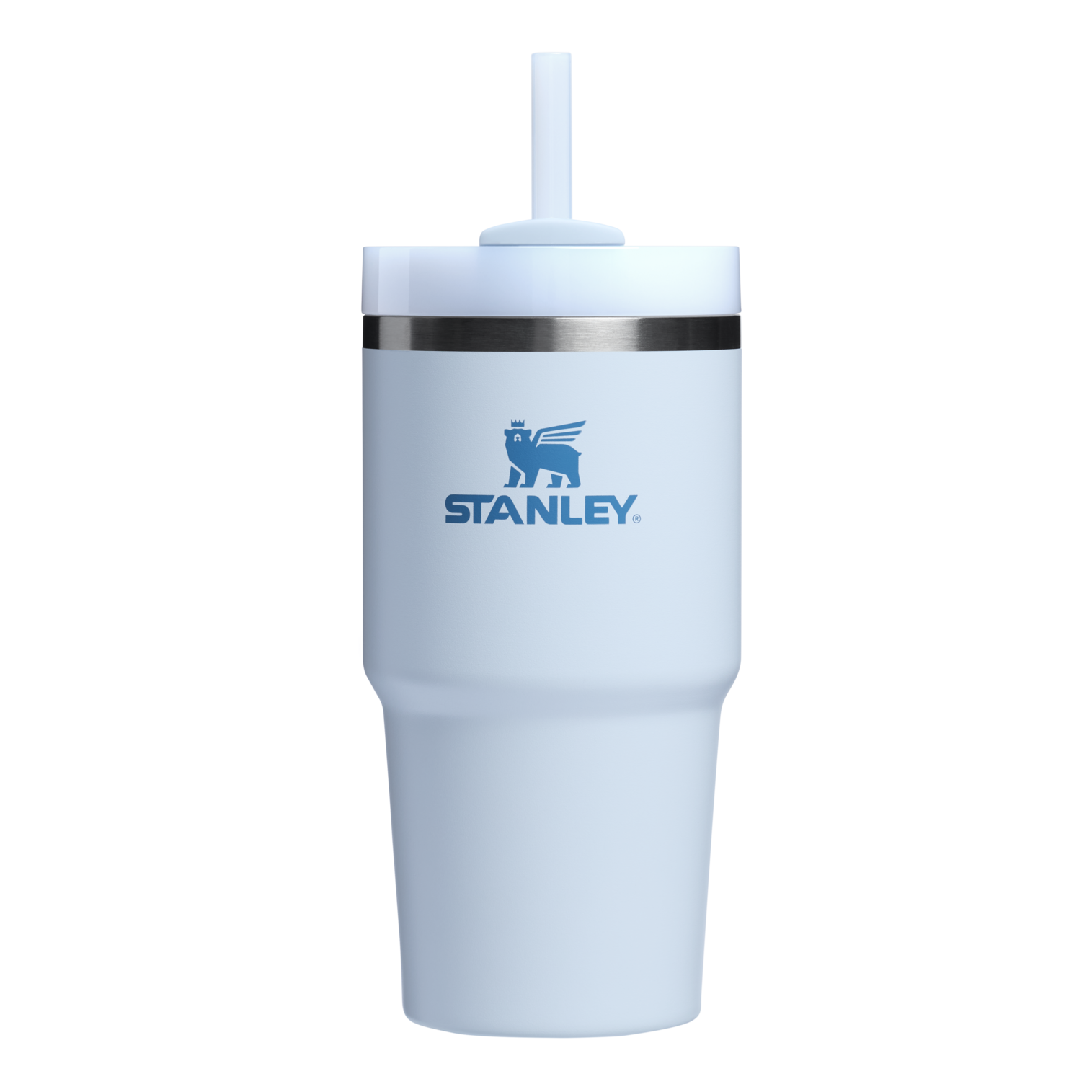 Insulated Travel The Quencher H2.0 Flowstate Tumbler D030T - Premium Stainless Steel Straw Cup for All-Day Hydration - Glacier