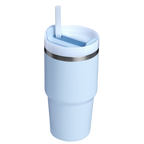 Large Capacity The Quencher H2.0 Flowstate Tumbler | Stanley Create D330L - Double-Wall Vacuum Insulated Travel Tumbler with Straw Detail