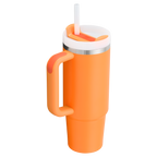 Splash-Resistant FlowState The Quencher H2.0 Flowstate Tumbler D051L - Double-Wall Vacuum Insulated Travel Tumbler with Straw Detail