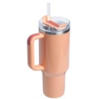 Large Capacity The Quencher H2.0 Flowstate Tumbler D050X - Double-Wall Vacuum Insulated Travel Tumbler with Straw Detail
