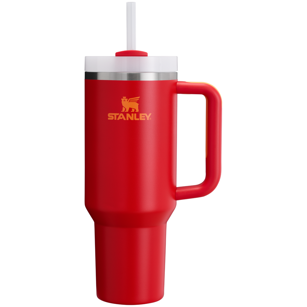 Large Capacity The Quencher H2.0 Flowstate Tumbler D050X - Double-Wall Vacuum Insulated Travel Tumbler with Straw Detail
