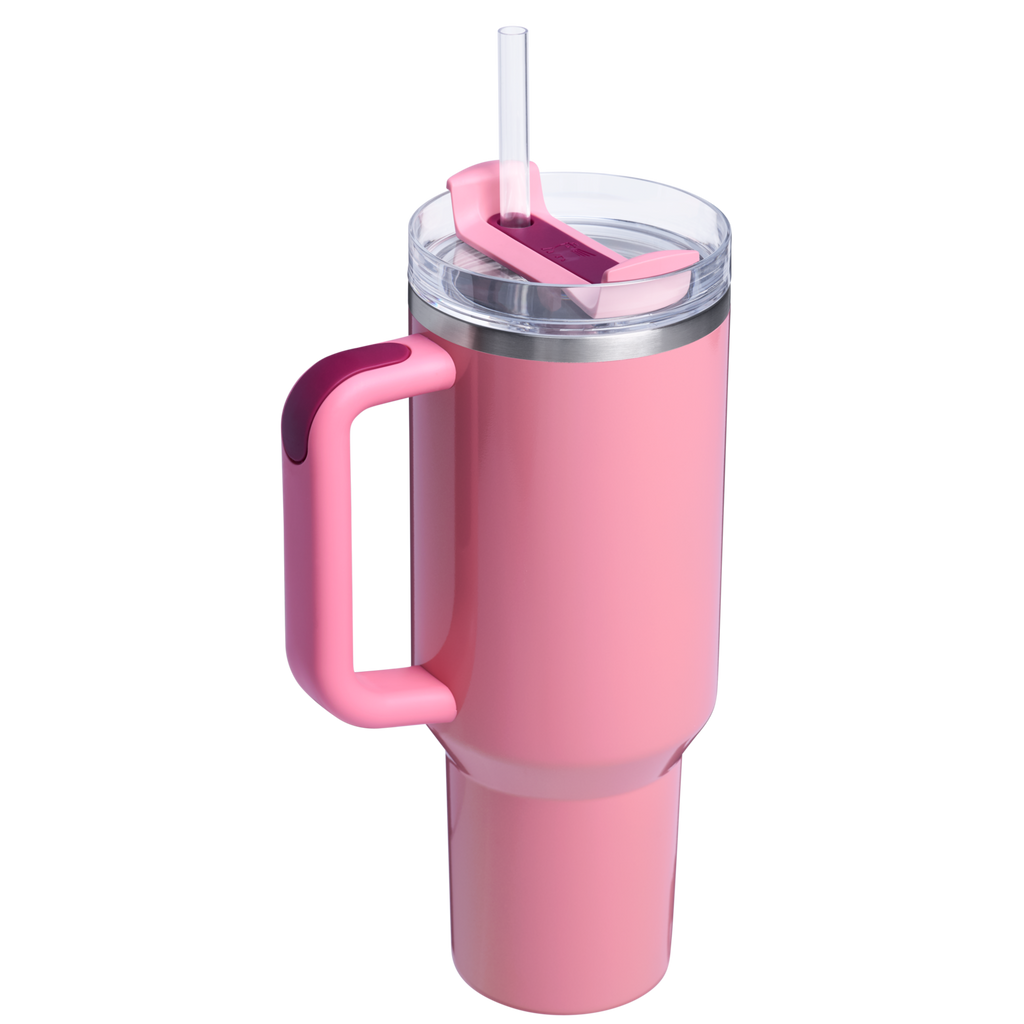 Large Capacity The Quencher H2.0 Flowstate Tumbler D050X - Double-Wall Vacuum Insulated Travel Tumbler with Straw Detail