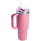 Large Capacity The Quencher H2.0 Flowstate Tumbler D050X - Double-Wall Vacuum Insulated Travel Tumbler with Straw Detail