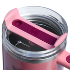Large Capacity The Quencher H2.0 Flowstate Tumbler D050X - Double-Wall Vacuum Insulated Travel Tumbler with Straw Detail