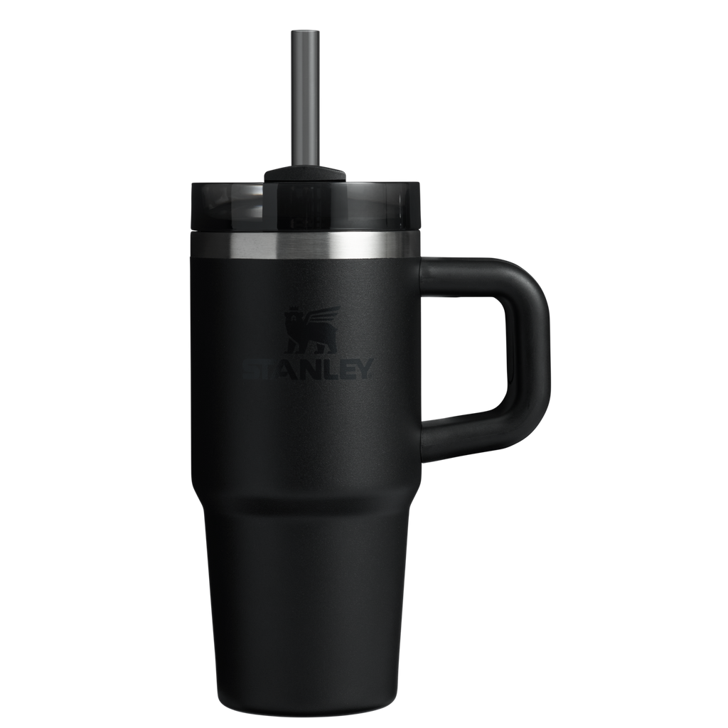 Splash-Resistant FlowState The Quencher H2.O Flowstate Tumbler with Handle | Stanley Create D309N - Premium Stainless Steel Straw Cup for All-Day Hydration Detail