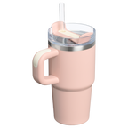 Splash-Resistant FlowState The Quencher H2.O Flowstate Tumbler with Handle | Stanley Create D309N - Premium Stainless Steel Straw Cup for All-Day Hydration Detail