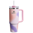 Splash-Resistant FlowState The Quencher H2.0 Flowstate Tumbler D051L - Double-Wall Vacuum Insulated Travel Tumbler with Straw Detail