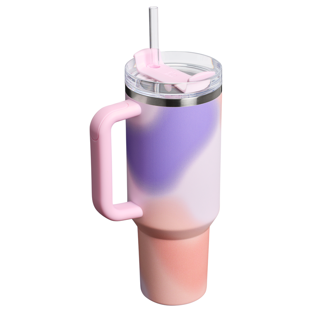 Large Capacity The Quencher H2.0 Flowstate Tumbler D050X - Double-Wall Vacuum Insulated Travel Tumbler with Straw Detail
