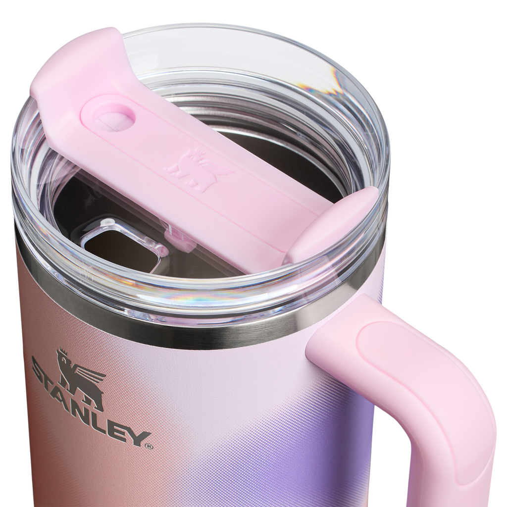 Large Capacity The Quencher H2.0 Flowstate Tumbler D050X - Double-Wall Vacuum Insulated Travel Tumbler with Straw Detail