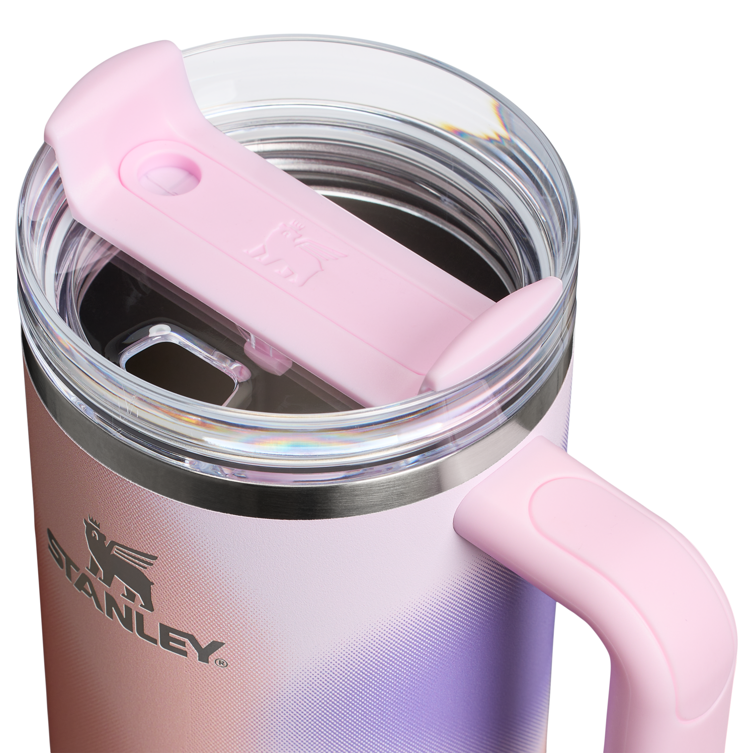 Large Capacity The Quencher H2.0 Flowstate Tumbler D050X - Double-Wall Vacuum Insulated Travel Tumbler with Straw Detail