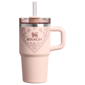 Car-Cup Friendly The Quencher H2.O Flowstate Tumbler D124E - 40oz Large Capacity Car-Cup Friendly Quencher - Conch Floral