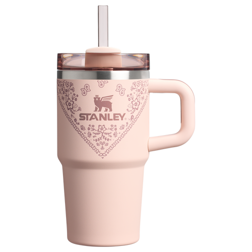 Car-Cup Friendly The Quencher H2.O Flowstate Tumbler D124E - 40oz Large Capacity Car-Cup Friendly Quencher - Conch Floral