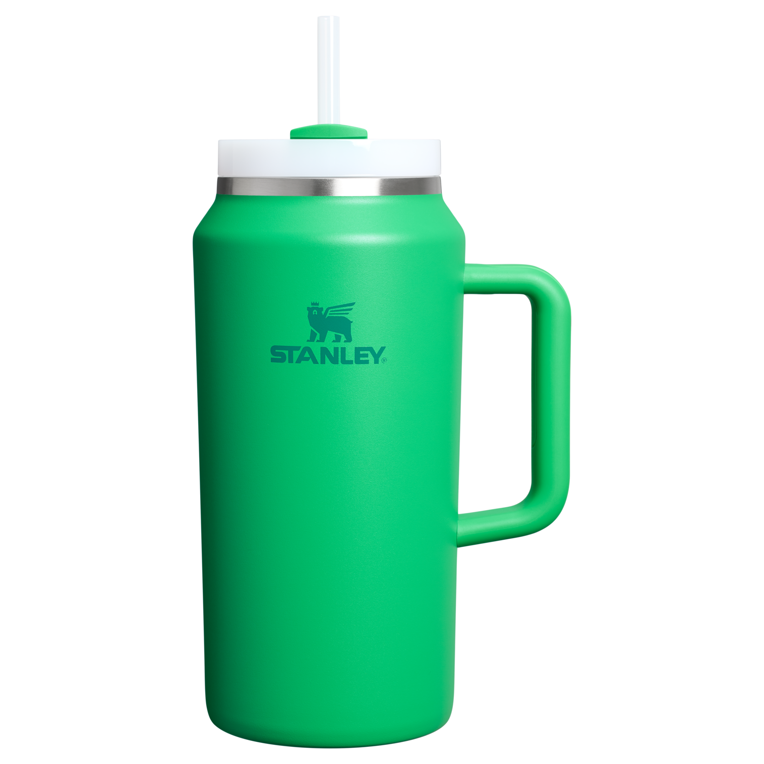 Splash-Resistant FlowState The Quencher H2.0 Flowstate Tumbler D365U - Double-Wall Vacuum Insulated Travel Tumbler with Straw - Meadow