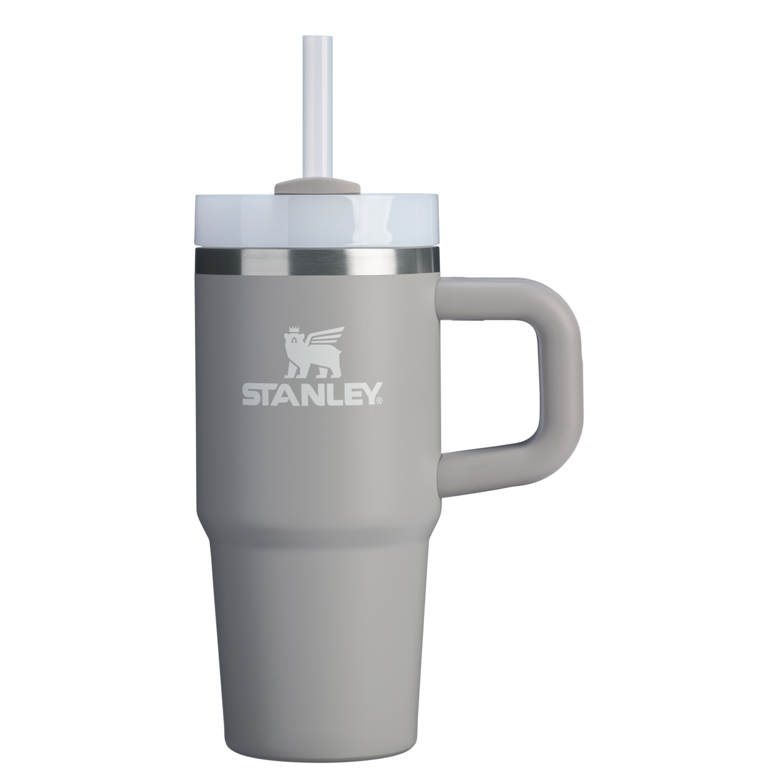 Large Capacity The Quencher H2.O Flowstate Tumbler D068Z - FlowState 3-Position Lid Insulated Travel Mug - Ash