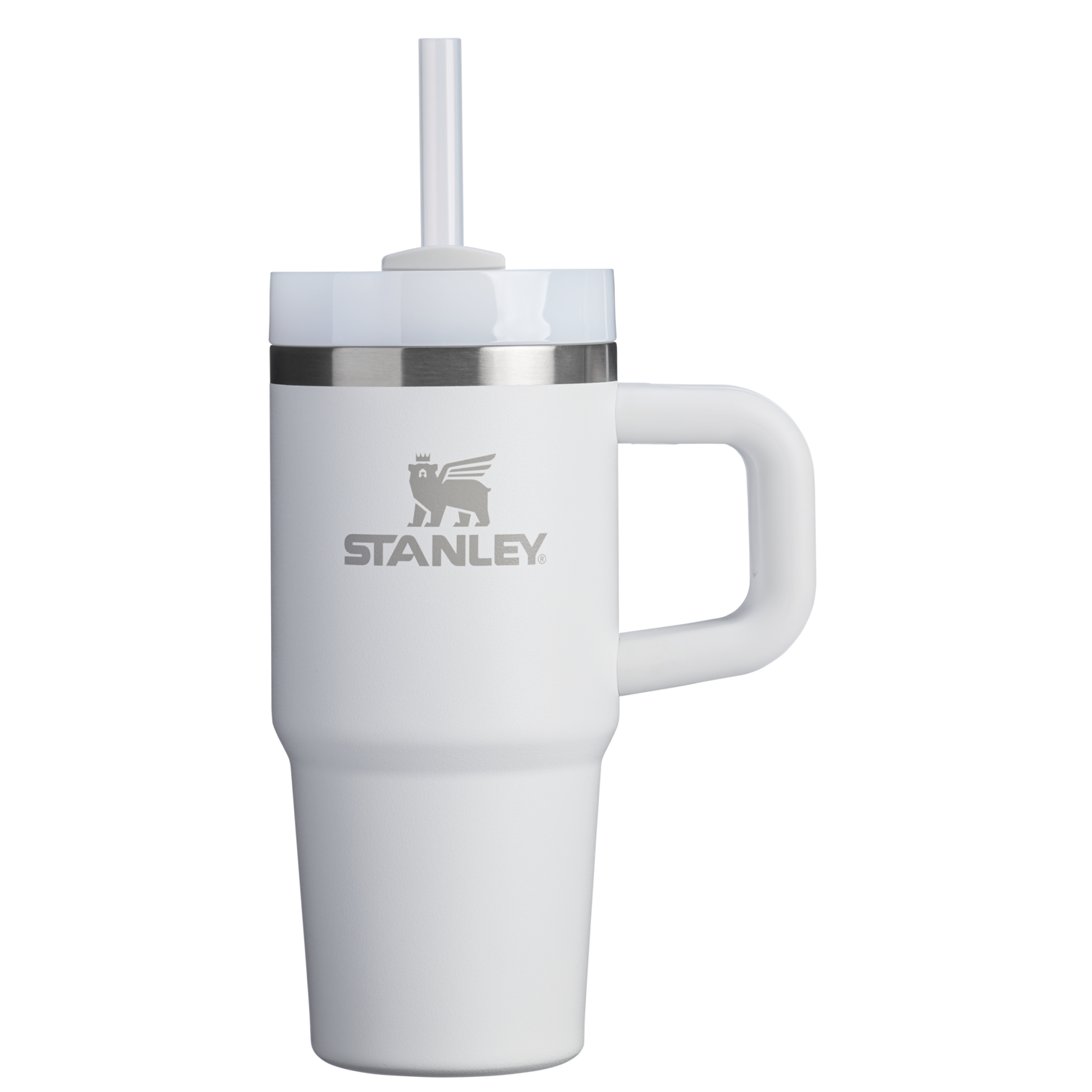 Insulated Travel The Quencher H2.O Flowstate Tumbler | Stanley Create D291F - 40oz Large Capacity Car-Cup Friendly Quencher - Frost