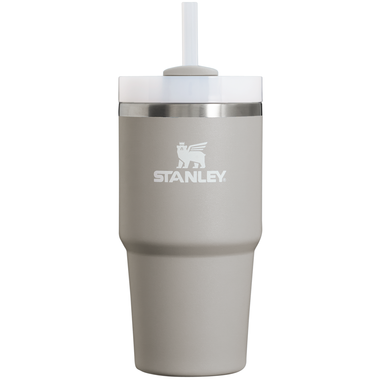 Large Capacity The Quencher H2.0 Flowstate Tumbler | Stanley Create D330L - Double-Wall Vacuum Insulated Travel Tumbler with Straw Detail