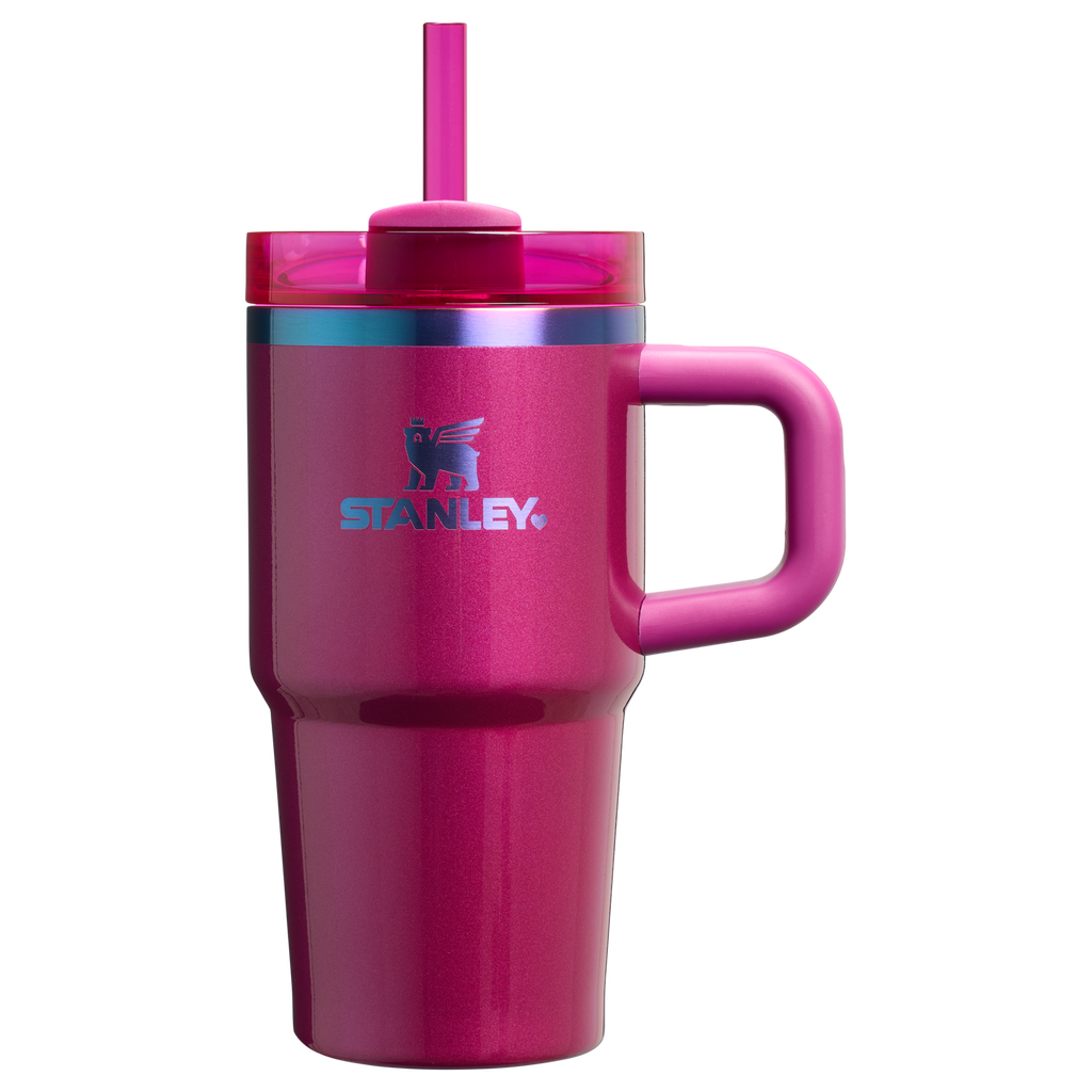 Splash-Resistant FlowState The Quencher H2.O Flowstate Tumbler with Handle | Stanley Create D309N - Premium Stainless Steel Straw Cup for All-Day Hydration Detail