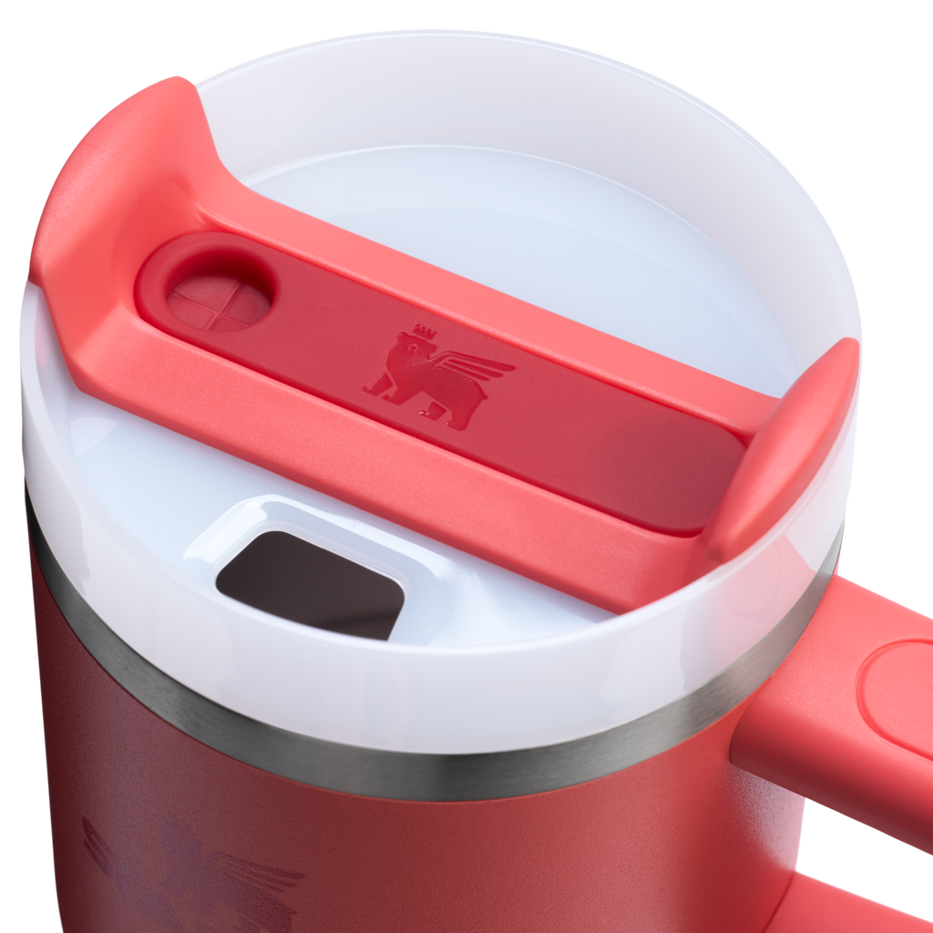 Double-Wall Vacuum The Quencher H2.O Flowstate Tumbler D251V - Double-Wall Vacuum Insulated Travel Tumbler with Straw Detail