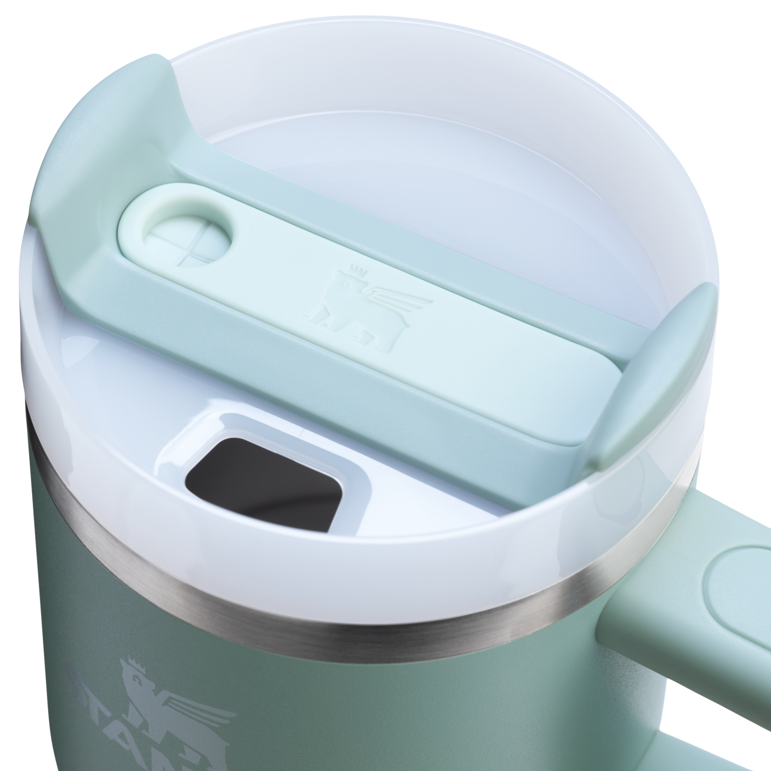 Insulated Travel The Quencher H2.0 Flowstate Tumbler D030T - Premium Stainless Steel Straw Cup for All-Day Hydration Detail