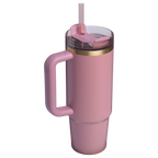 Double-Wall Vacuum The Quencher H2.0 Flowstate Tumbler | Stanley Create D331C - FlowState 3-Position Lid Insulated Travel Mug Detail