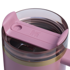Double-Wall Vacuum The Quencher H2.0 Flowstate Tumbler | Stanley Create D331C - FlowState 3-Position Lid Insulated Travel Mug Detail