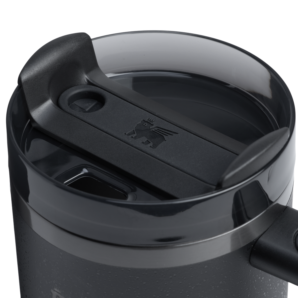 Splash-Resistant FlowState The Quencher H2.0 Flowstate Tumbler D051L - Double-Wall Vacuum Insulated Travel Tumbler with Straw Detail