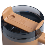 Splash-Resistant FlowState The Quencher H2.0 Flowstate Tumbler D051L - Double-Wall Vacuum Insulated Travel Tumbler with Straw Detail