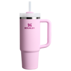 Splash-Resistant FlowState The Quencher H2.0 Flowstate Tumbler D051L - Double-Wall Vacuum Insulated Travel Tumbler with Straw Detail