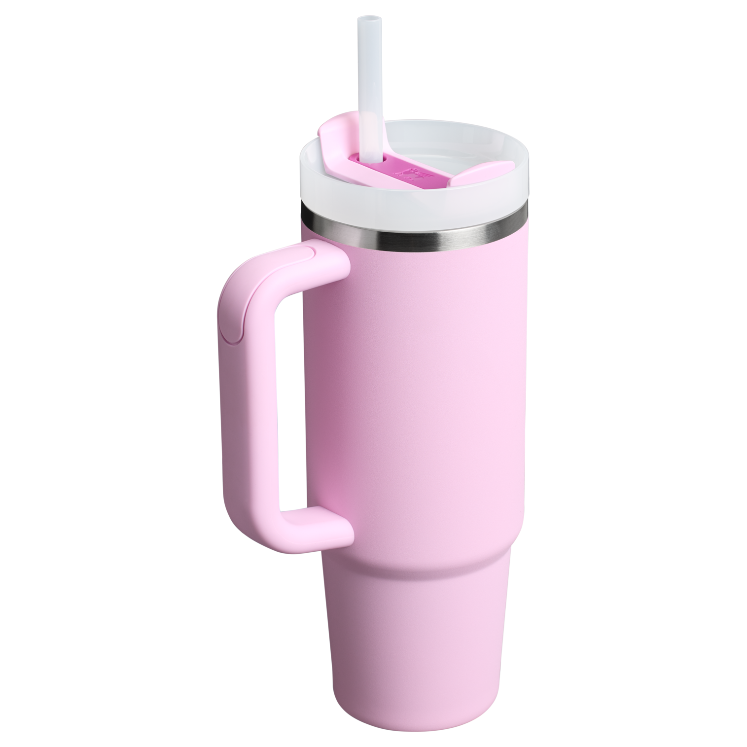 Double-Wall Vacuum The Quencher H2.0 Flowstate Tumbler | Stanley Create D331C - FlowState 3-Position Lid Insulated Travel Mug Detail