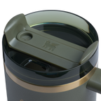 Splash-Resistant FlowState The Quencher H2.0 Flowstate Tumbler D051L - Double-Wall Vacuum Insulated Travel Tumbler with Straw Detail