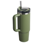 Splash-Resistant FlowState The Quencher H2.0 Flowstate Tumbler D051L - Double-Wall Vacuum Insulated Travel Tumbler with Straw Detail