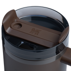 Double-Wall Vacuum The Quencher H2.0 Flowstate Tumbler | Stanley Create D331C - FlowState 3-Position Lid Insulated Travel Mug Detail