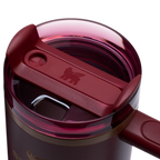 Splash-Resistant FlowState The Quencher H2.0 Flowstate Tumbler D051L - Double-Wall Vacuum Insulated Travel Tumbler with Straw Detail