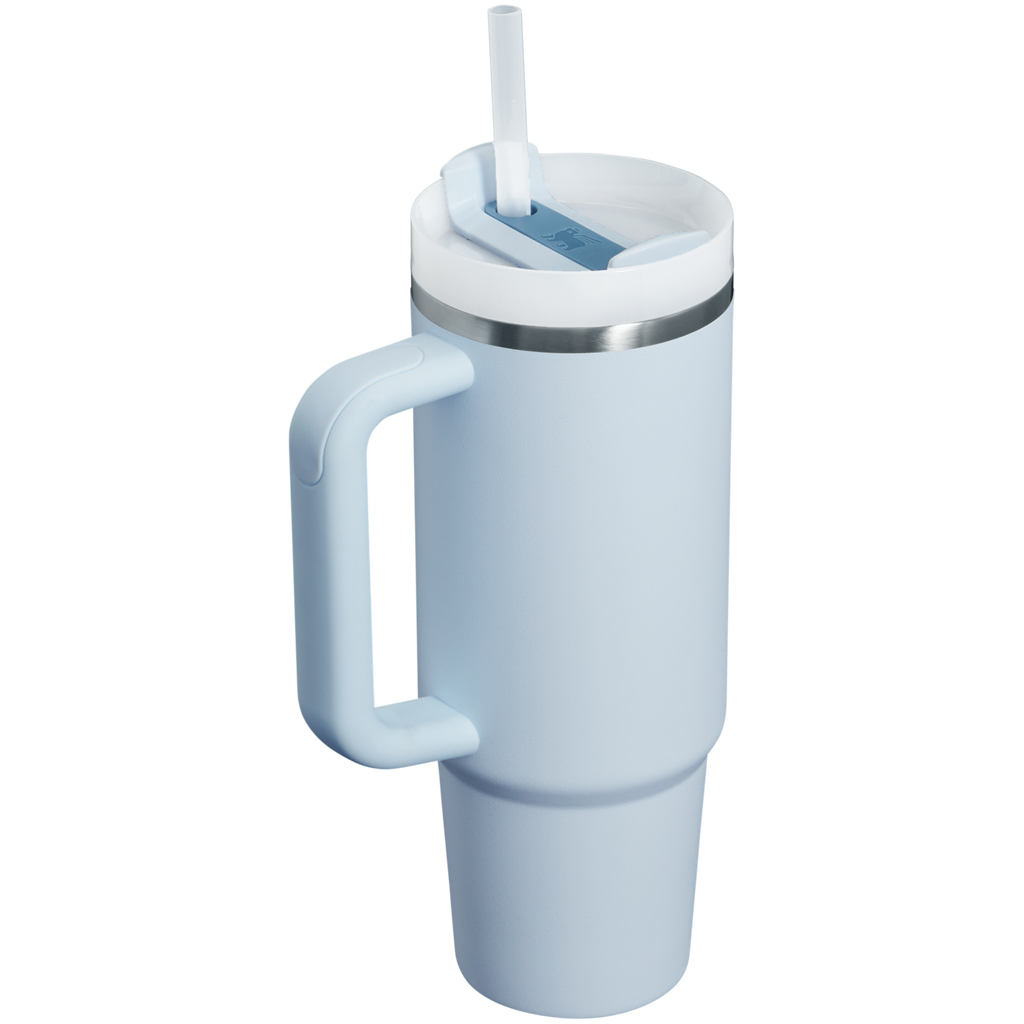 Splash-Resistant FlowState The Quencher H2.0 Flowstate Tumbler D051L - Double-Wall Vacuum Insulated Travel Tumbler with Straw Detail