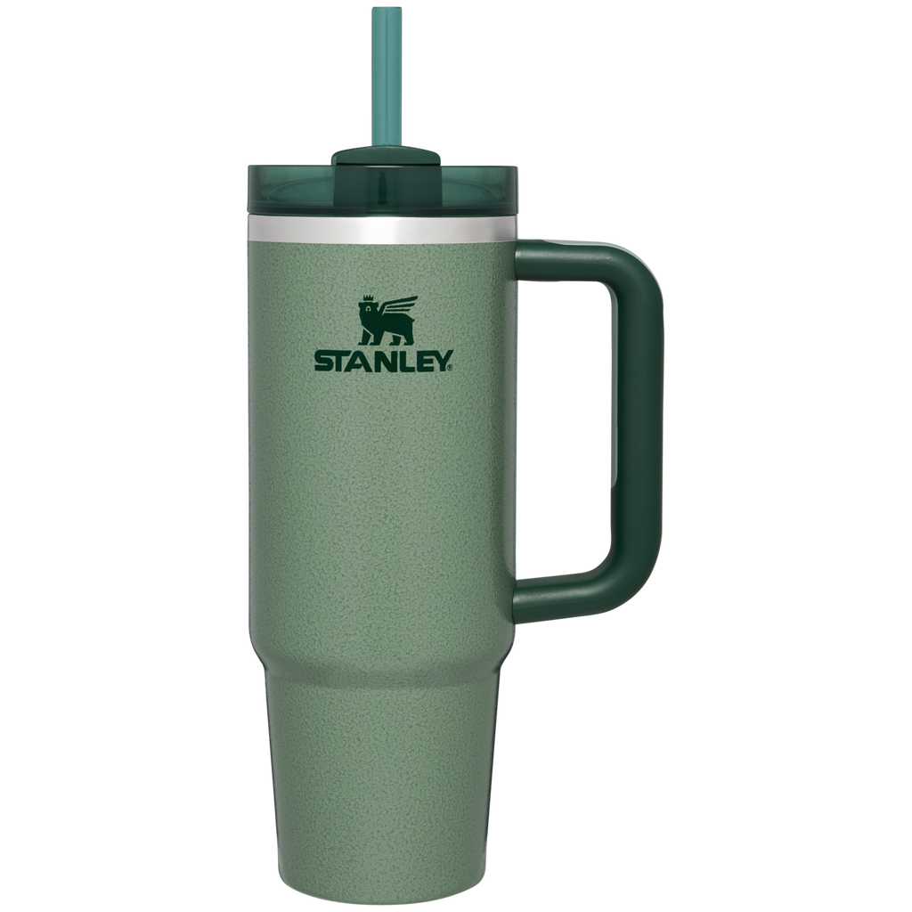 Splash-Resistant FlowState The Quencher H2.0 Flowstate Tumbler D051L - Double-Wall Vacuum Insulated Travel Tumbler with Straw Detail