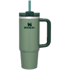 Splash-Resistant FlowState The Quencher H2.0 Flowstate Tumbler D051L - Double-Wall Vacuum Insulated Travel Tumbler with Straw Detail