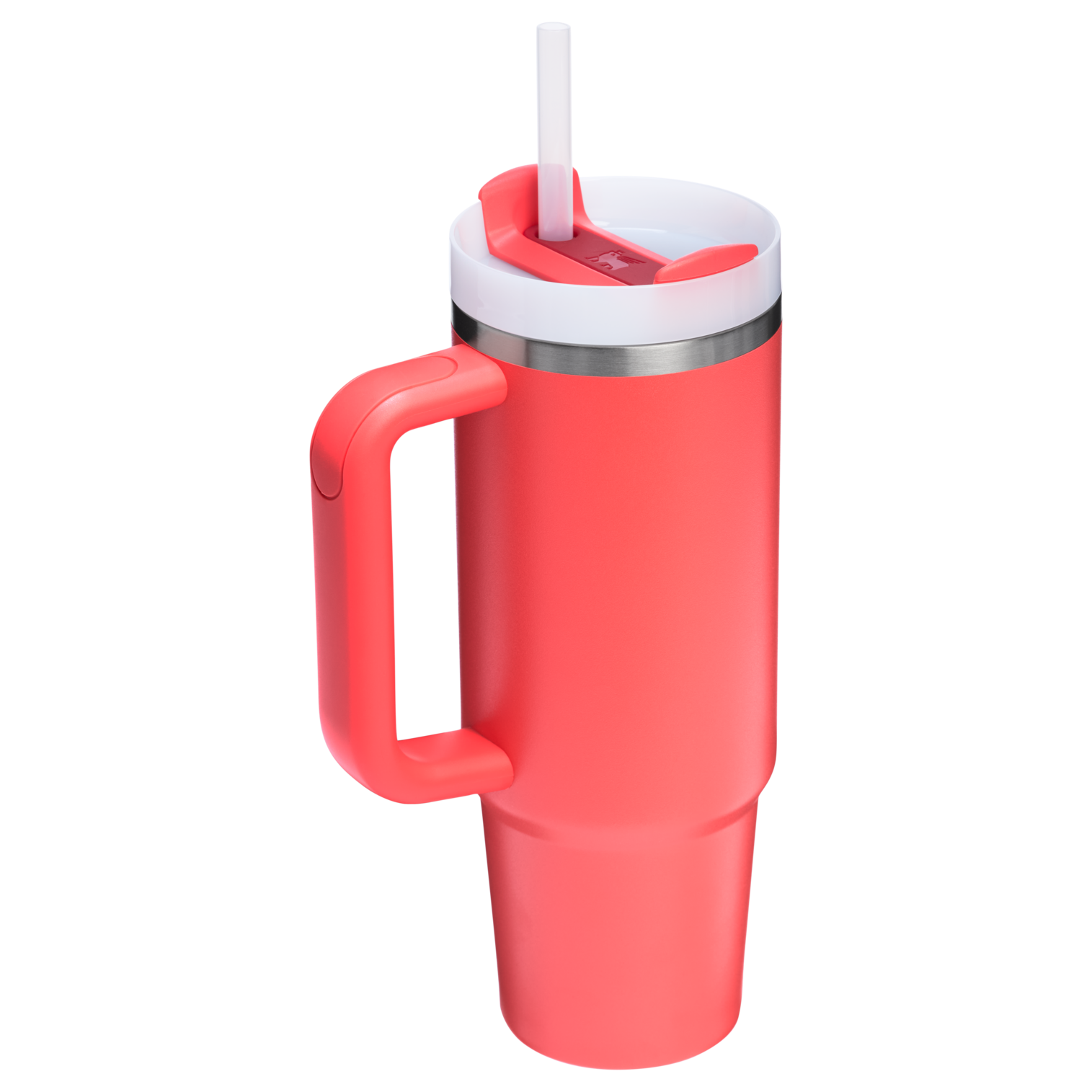 Splash-Resistant FlowState The Quencher H2.0 Flowstate Tumbler D051L - Double-Wall Vacuum Insulated Travel Tumbler with Straw Detail