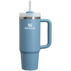 Splash-Resistant FlowState The Quencher H2.0 Flowstate Tumbler D051L - Double-Wall Vacuum Insulated Travel Tumbler with Straw Detail