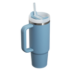 Splash-Resistant FlowState The Quencher H2.0 Flowstate Tumbler D051L - Double-Wall Vacuum Insulated Travel Tumbler with Straw Detail
