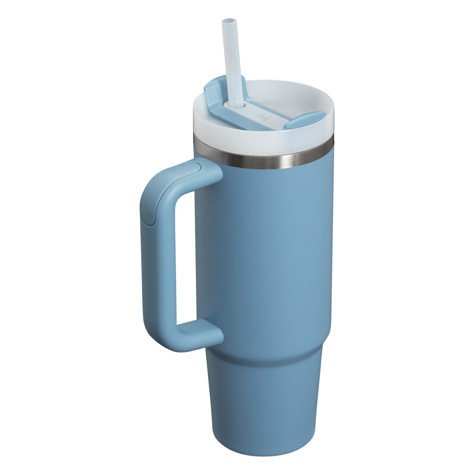 Splash-Resistant FlowState The Quencher H2.0 Flowstate Tumbler D051L - Double-Wall Vacuum Insulated Travel Tumbler with Straw Detail